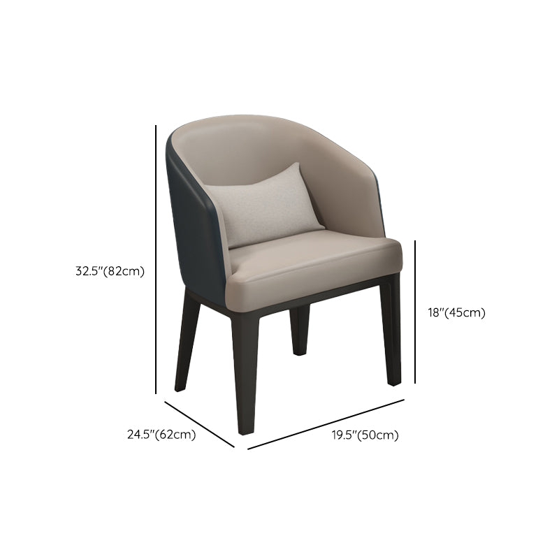 Modern Style Upholstered Home Dining Arm Chair for Dining Room
