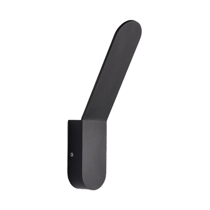 Luce rondella a parete di piega bianca/bianca con forma ovale illuminazione calda/bianca LED SCONCE MALOTTO MOLTO PER CORRIDORE