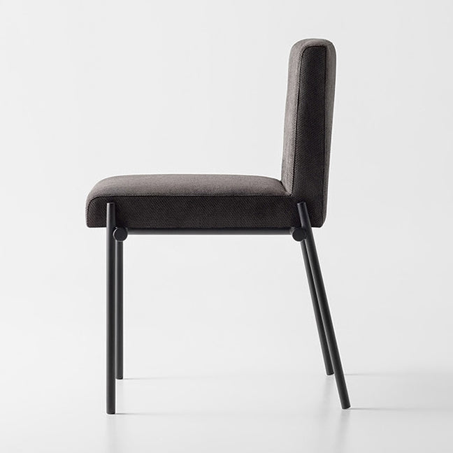 Industrial Dining Room Upholstered Armless Parsons Dining Side Chair