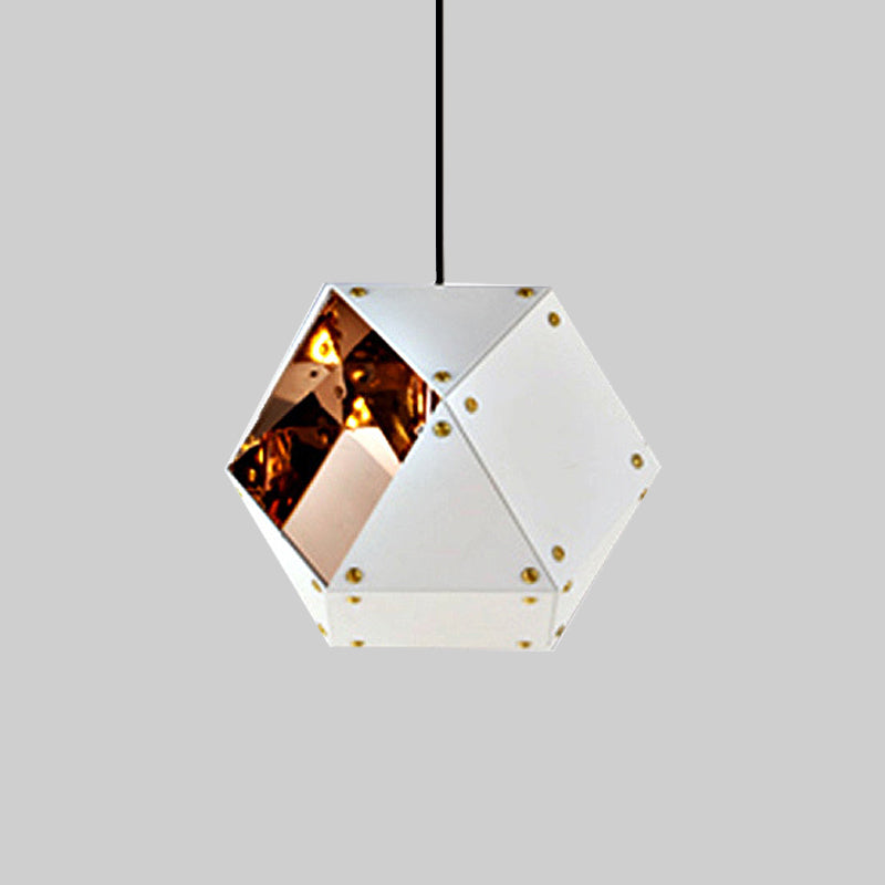 8/12 koppen veelzijdige metalen kroonluchter licht modern zwart/wit eetkamer hanglamp lampje