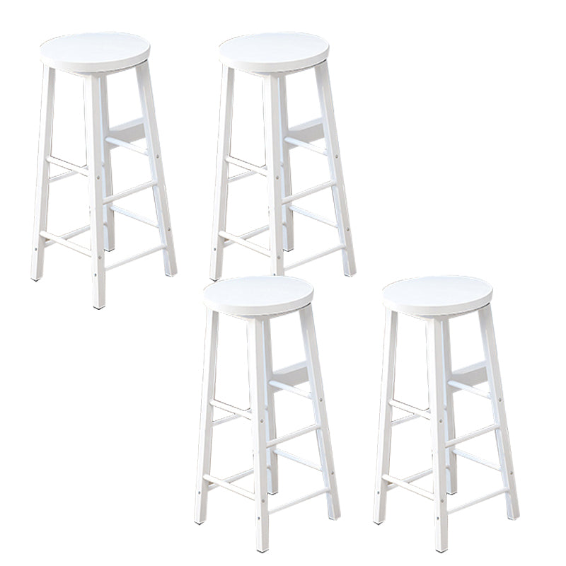 Modern Style 1/3/4 Pieces Wood Rectangular Bar Table Set for Dining Room