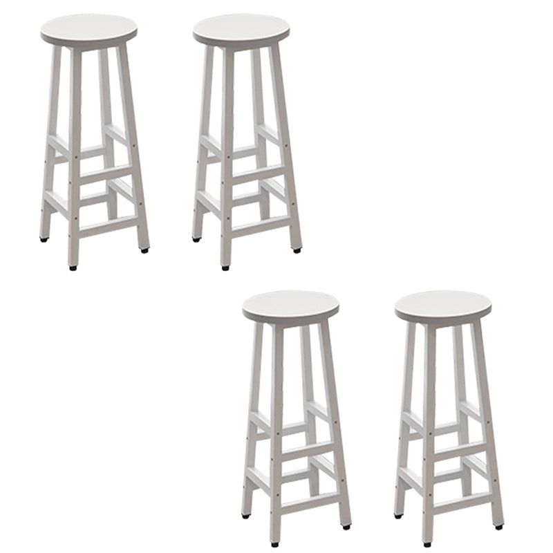 Modern Style 1/4/5 Pieces Wood Rectangular Bar Table Set for Dining Room