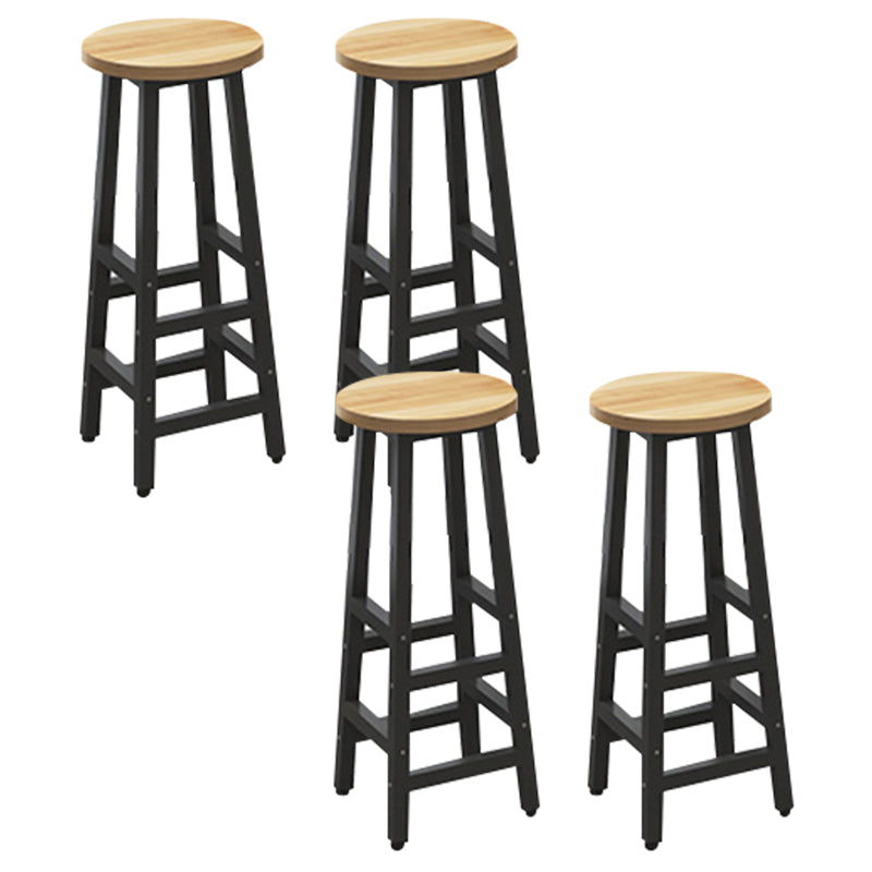 Modern Style 1/4/5 Pieces Wood Rectangular Bar Table Set for Dining Room