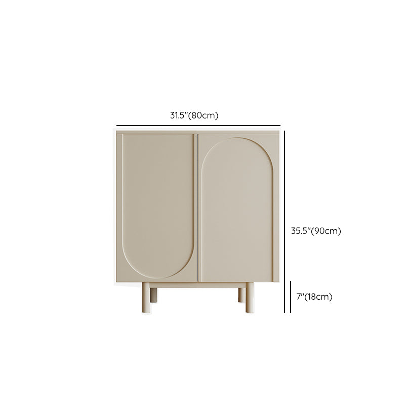 Modern & Contemporary Style Wood Sideboard Cabinet with Cabinets