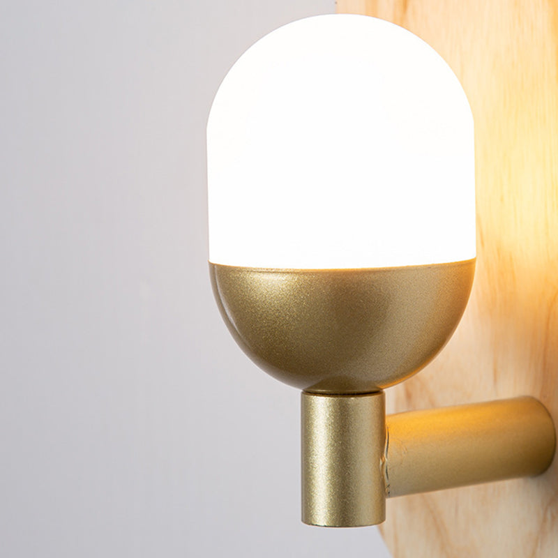 Modern Wall Light Sconces Wood 1 Light Wall Lighting Fixtures for Dining Room