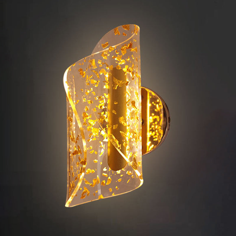 Unique Shape Wall Light Sconces 1 Light Wall Lighting Fixtures for Bedroom