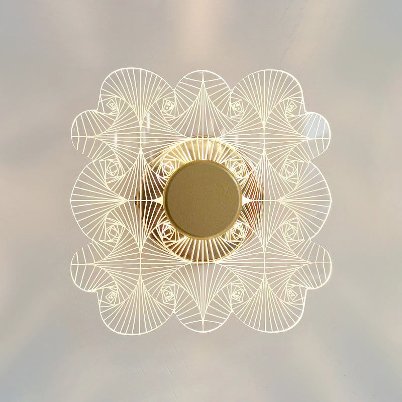 Modern Unique Shape Wall Light Sconces 1 Light Wall Lighting Fixtures for Bedroom