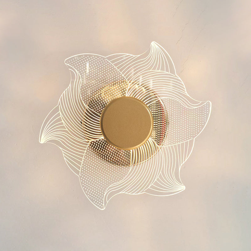 Modern Unique Shape Wall Light Sconces 1 Light Wall Lighting Fixtures for Bedroom