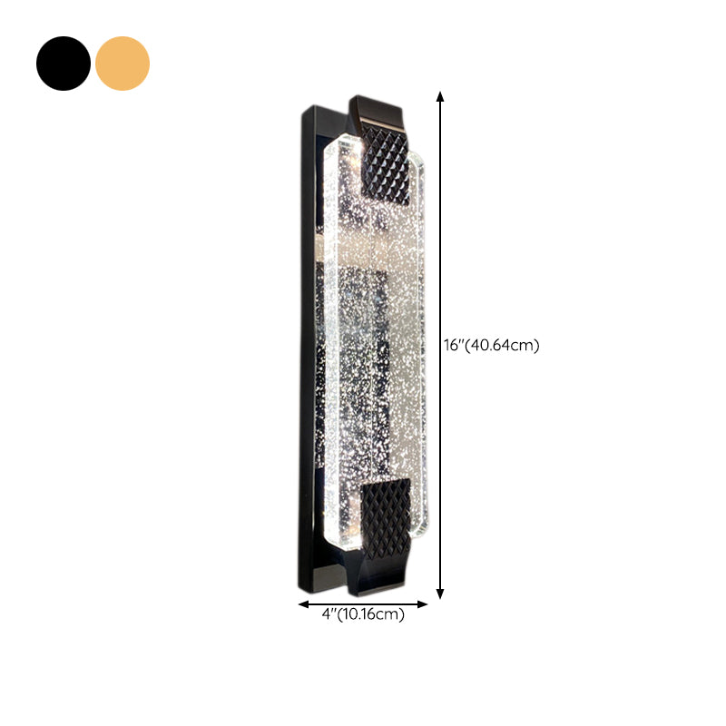 Modern Wall Light Sconces Crystal 1 Light Wall Lighting Fixtures for Dining Room