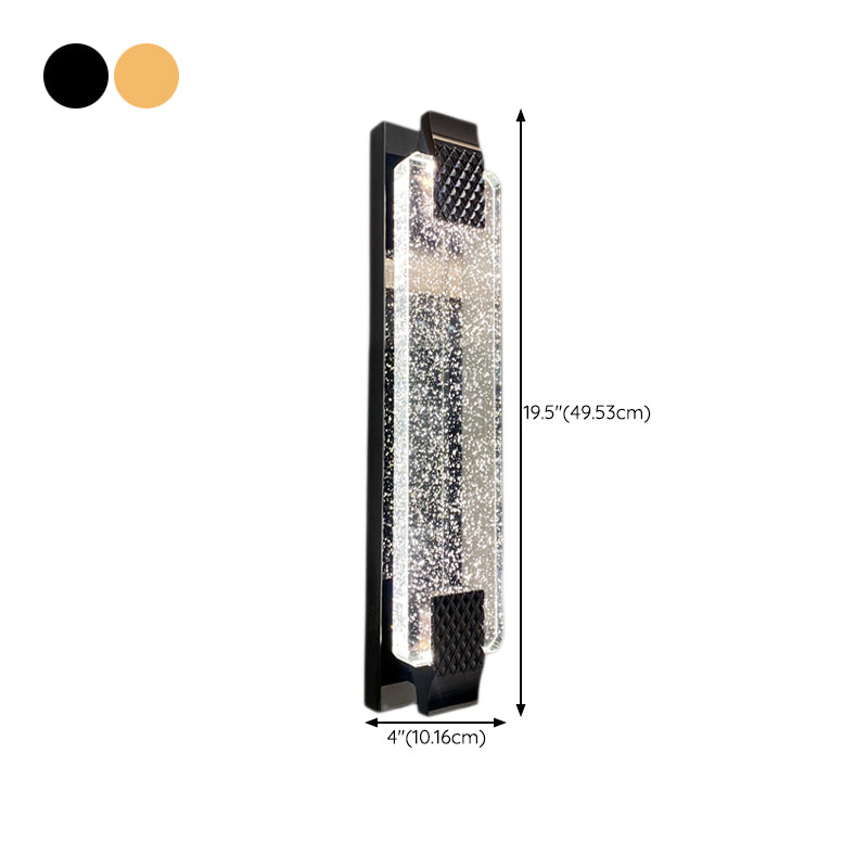 Modern Wall Light Sconces Crystal 1 Light Wall Lighting Fixtures for Dining Room