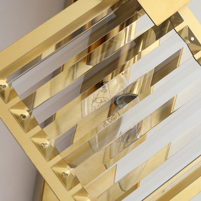 Unique Shape Wall Lighting Fixtures Modern 2 Lights Wall Light Sconces for Bedroom