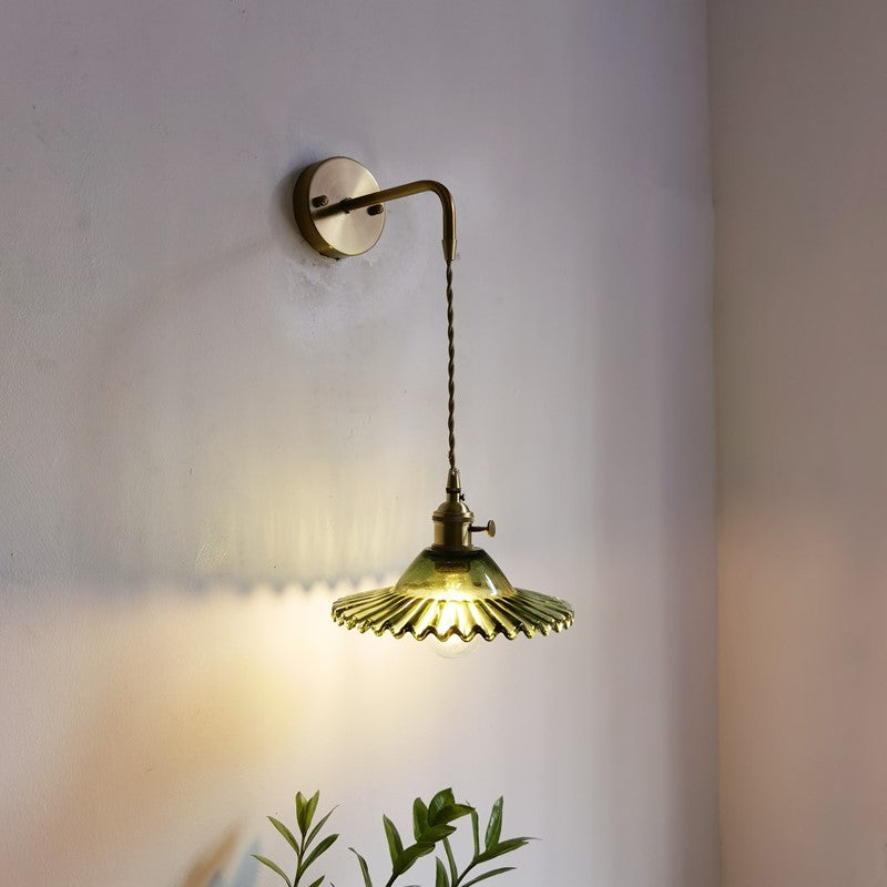 Postmodern Wall Light Sconce Colorful Glass Wall Light Fixture for Bedroom