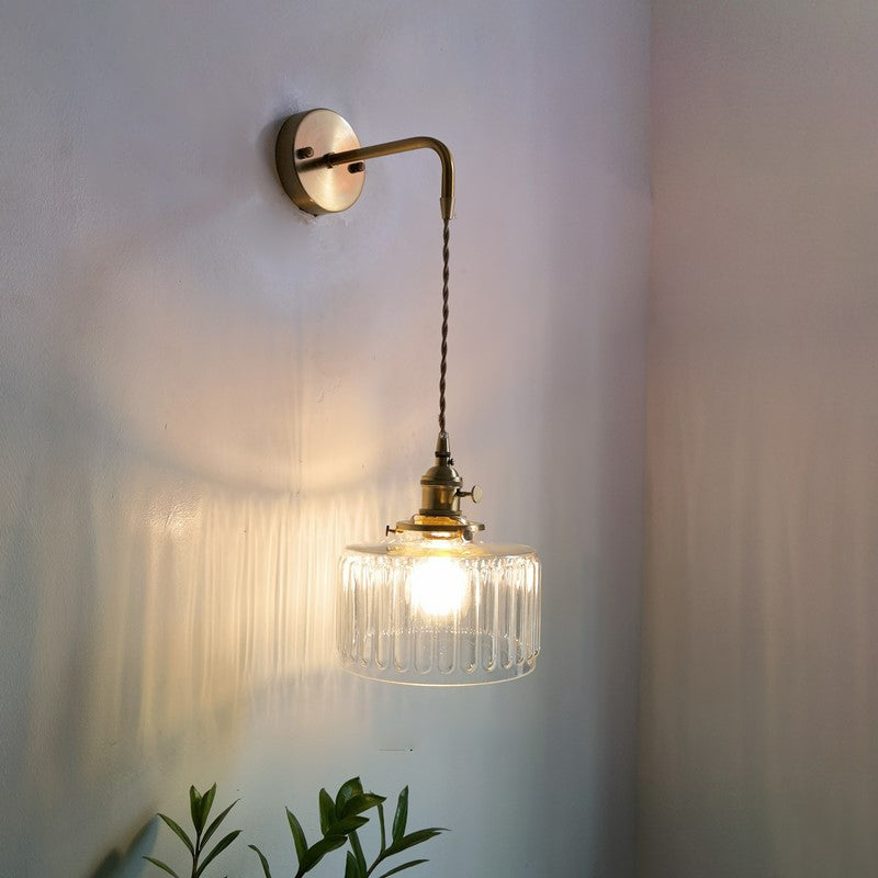 Postmodern Wall Light Sconce Colorful Glass Wall Light Fixture for Bedroom