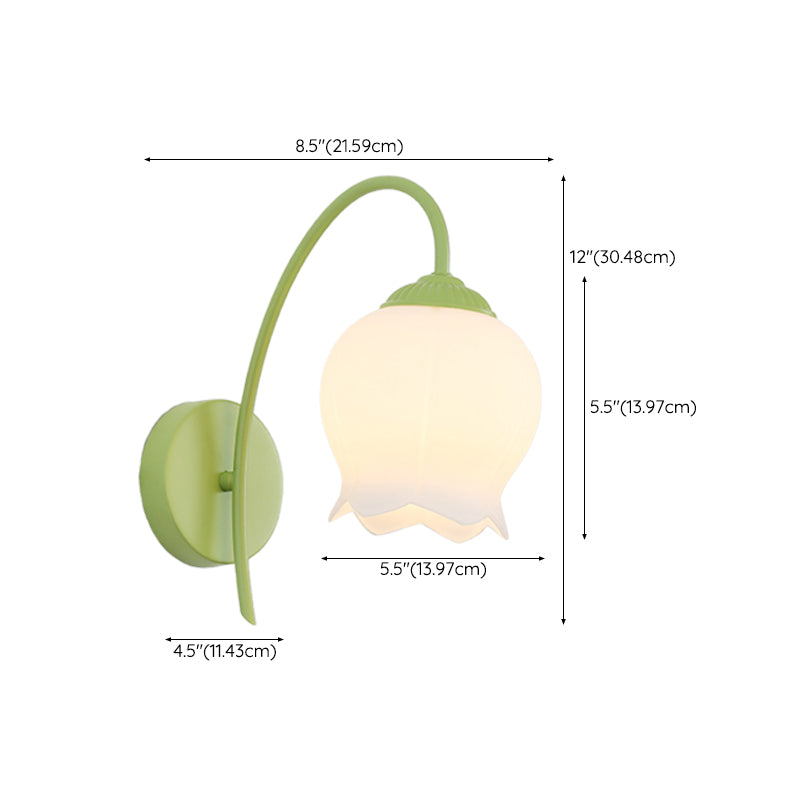 Modern Colorful Wall Light Sconce Creative Wall Light Fixture for Bedroom