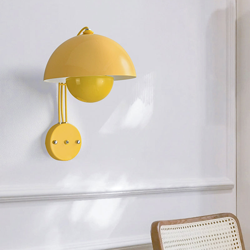 Modern Macaron Wall Light Sconce Creative Wall Light Fixture for Bedroom