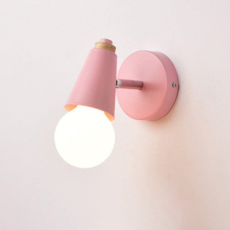 Contemporary Colorful Wall Light Sconce Creative Wall Light Fixture for Bedroom