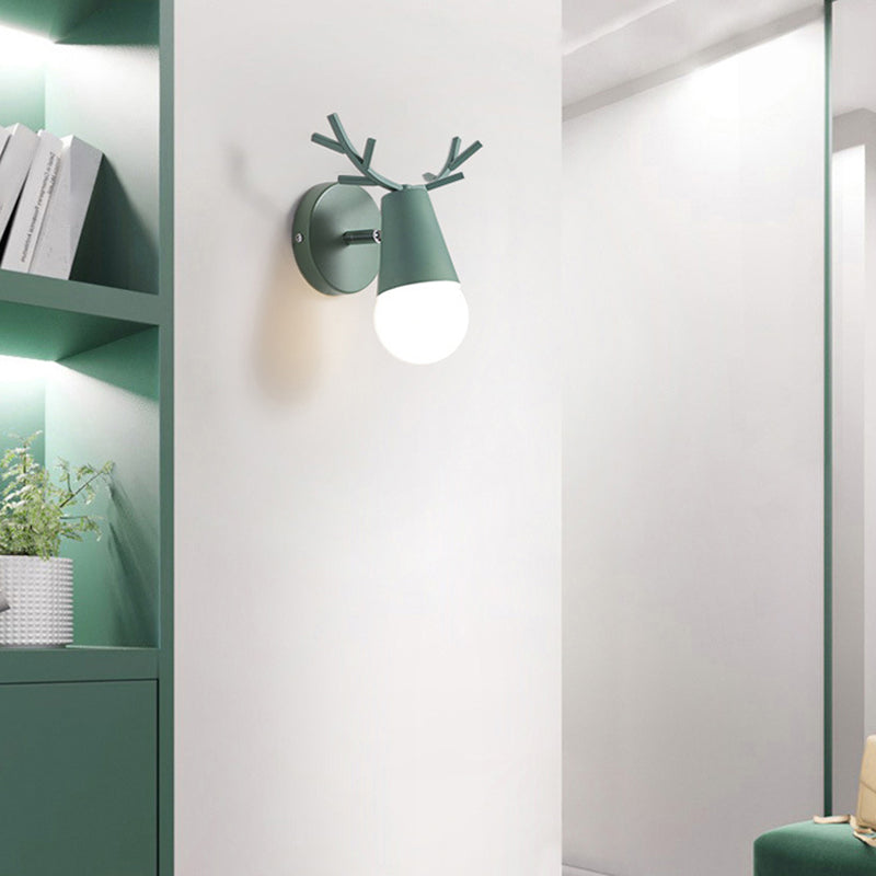 Contemporary Colorful Wall Light Sconce Creative Wall Light Fixture for Bedroom