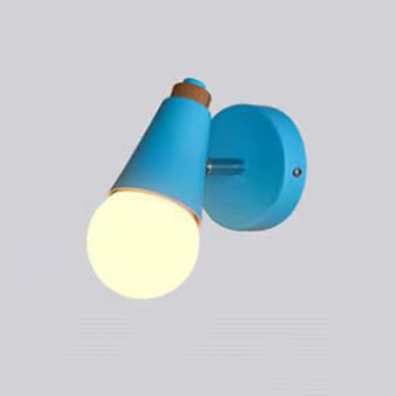 Contemporary Colorful Wall Light Sconce Creative Wall Light Fixture for Bedroom