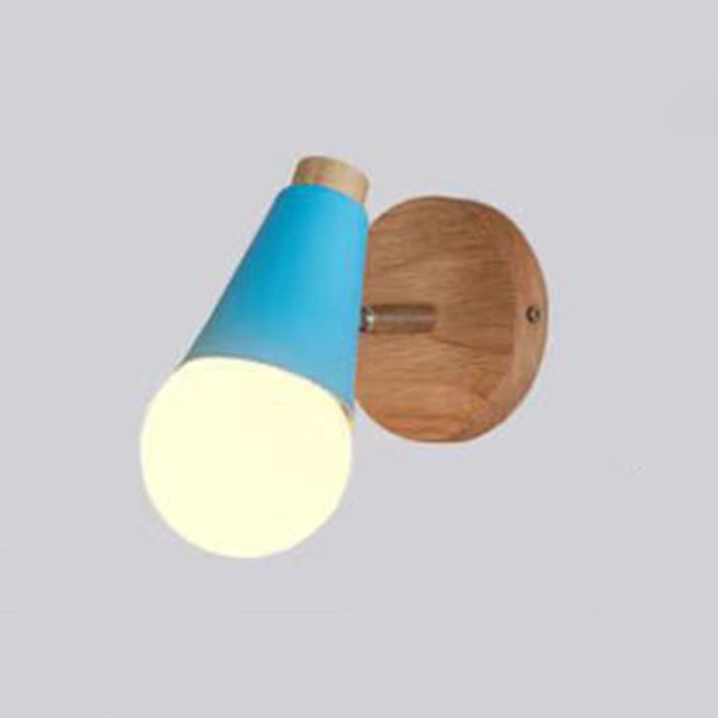 Contemporary Colorful Wall Light Sconce Creative Wall Light Fixture for Bedroom