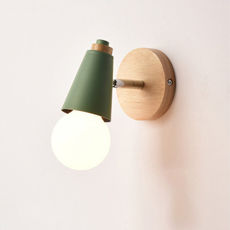 Contemporary Colorful Wall Light Sconce Creative Wall Light Fixture for Bedroom