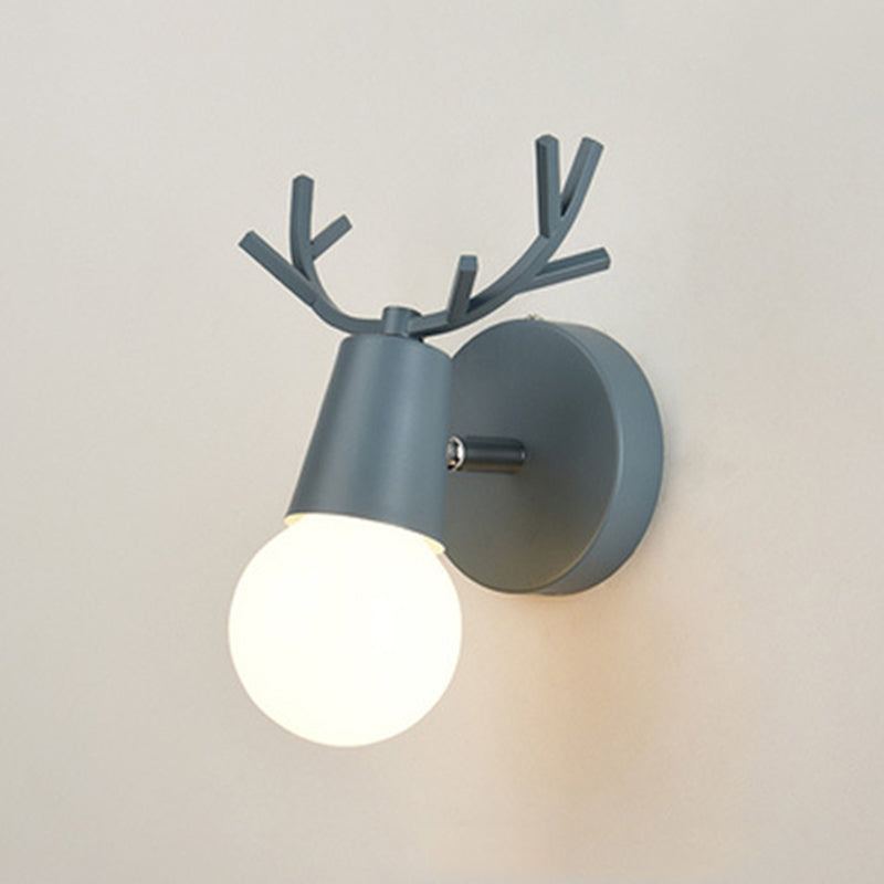 Contemporary Colorful Wall Light Sconce Creative Wall Light Fixture for Bedroom