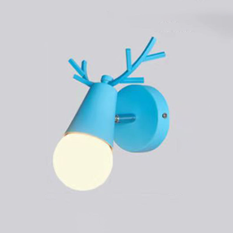 Contemporary Colorful Wall Light Sconce Creative Wall Light Fixture for Bedroom