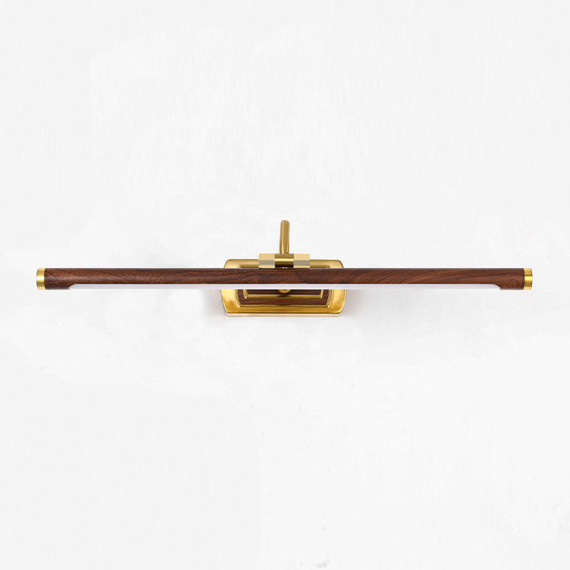 Postmodern Strip Shape Vanity Light with Acrylic Shade for Shower Room