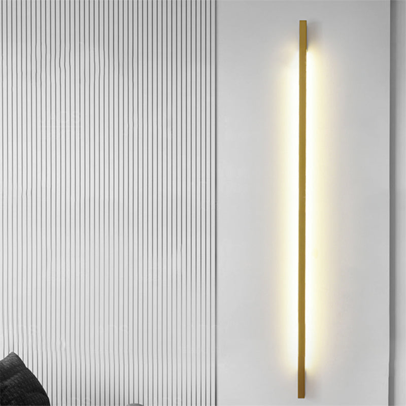 Modern Style Linear LED Wall Light Sconce with Acrylic Shade for Washroom