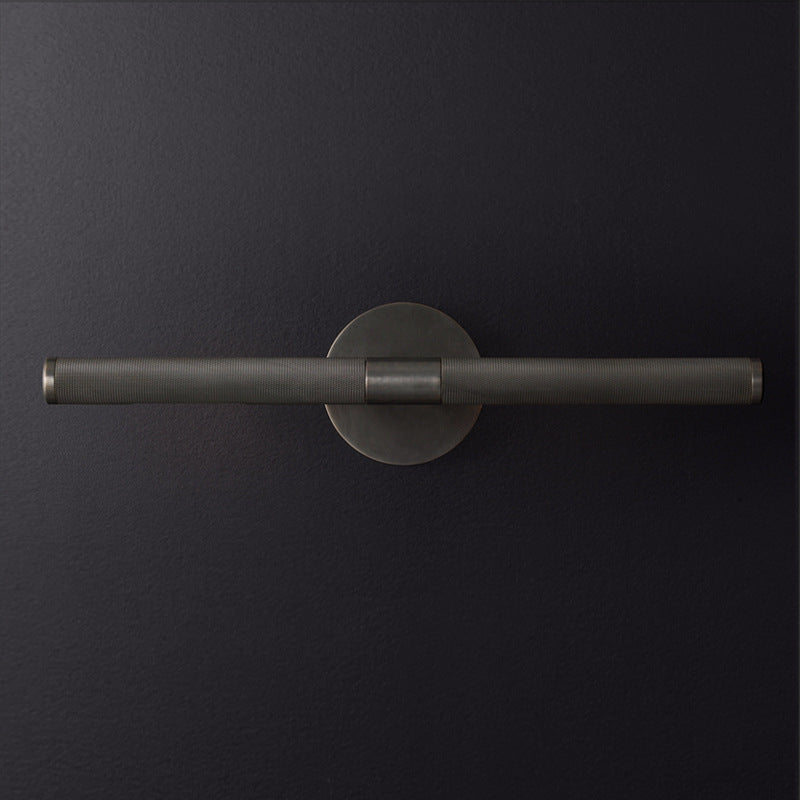 Modern Simple Metal Vanity Light Cylinder Shape 2-Lights for Shower Room