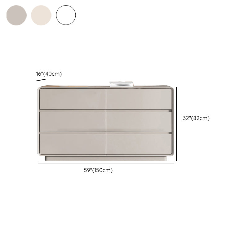 Modern Manufactured Wood Storage Chest Dresser with 5/6/8/9 Drawers