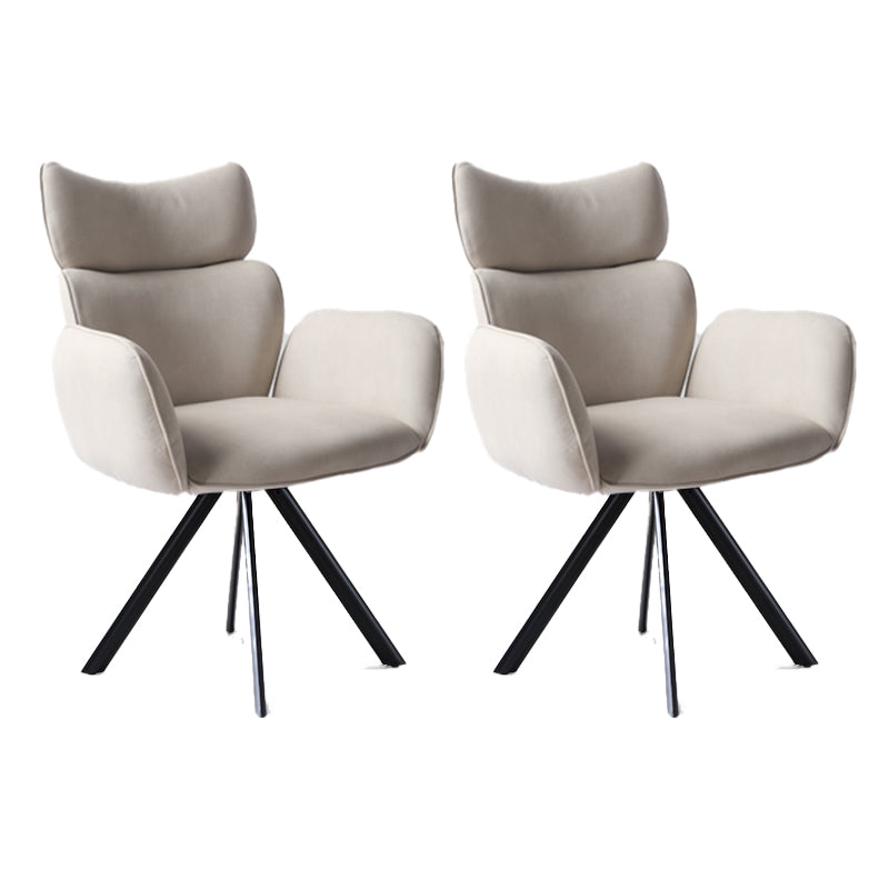 Armless Office Chair No Wheels Desk Chair for Living Room Home
