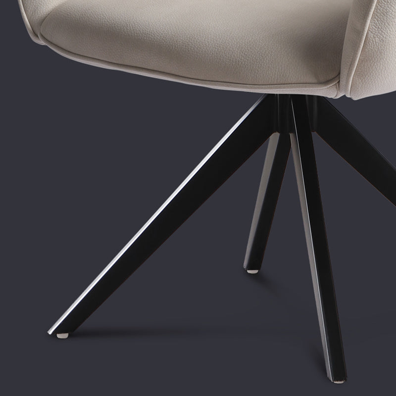 Armless Office Chair No Wheels Desk Chair for Living Room Home