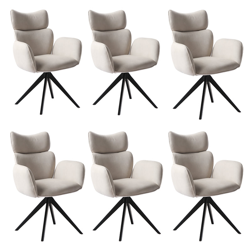 Armless Office Chair No Wheels Desk Chair for Living Room Home