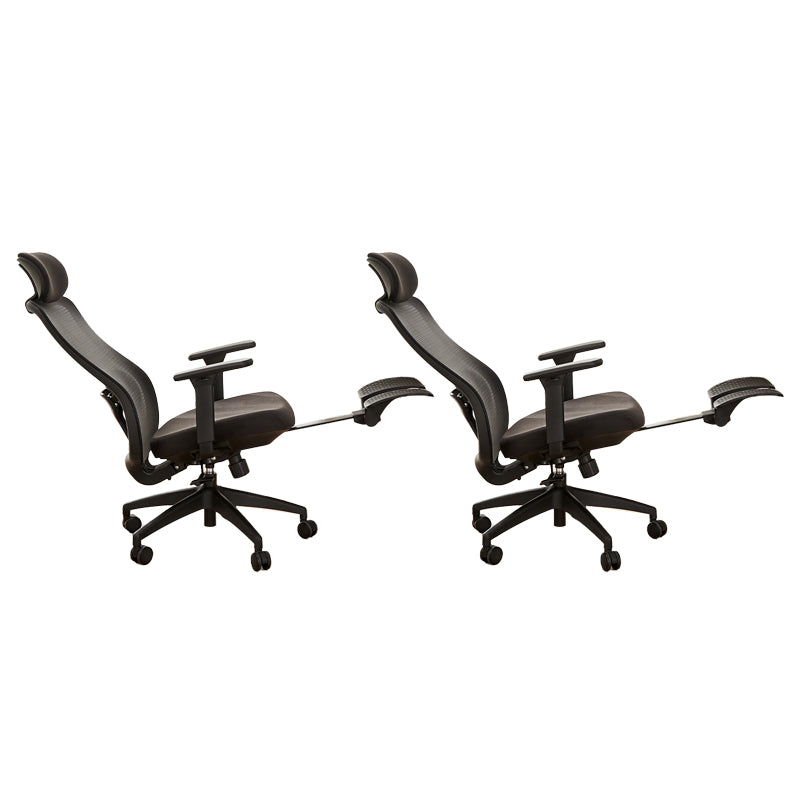 Modern Removable Arms Office Chair Tilt Mechanism Ergonomic Desk Chair with Wheels