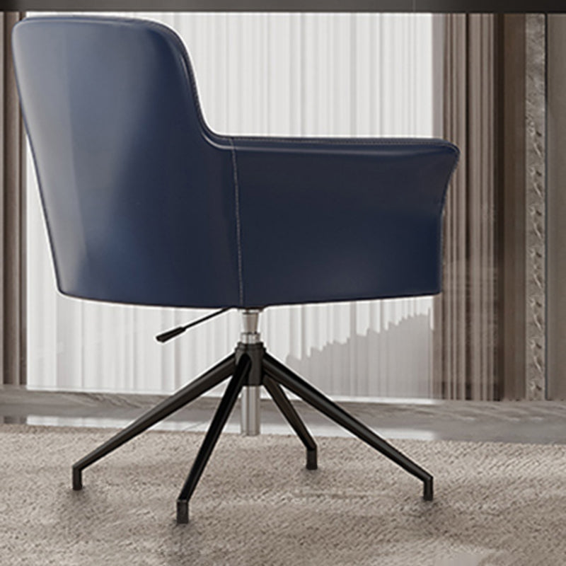 Mid Back Office Chair Contemporary Swivel Rolling Task Chair