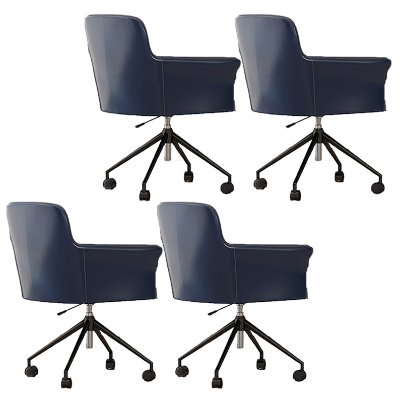 Mid Back Office Chair Contemporary Swivel Rolling Task Chair