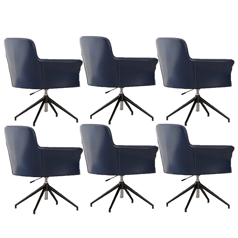 Mid Back Office Chair Contemporary Swivel Rolling Task Chair