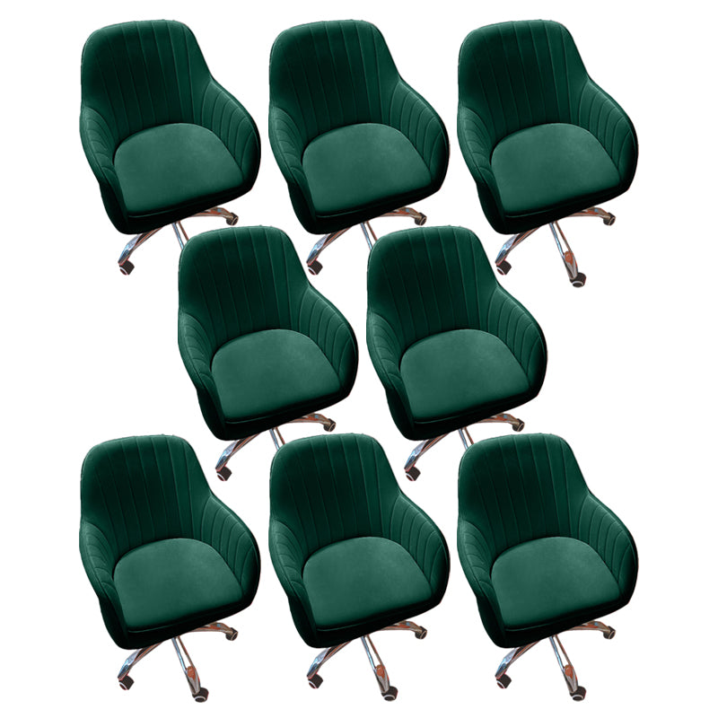 Modern Office Chair No Distressing Ergonomic Adjustable Seat Height Chair with Wheels