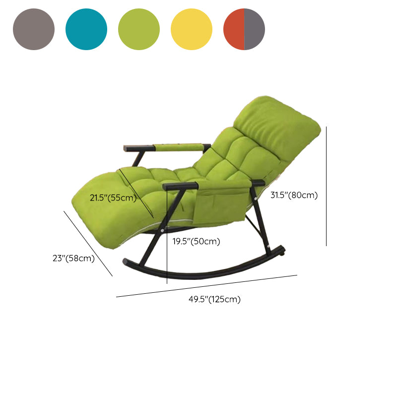 Modern Style Lazy Sofa Chair Lounge Leisure Rocking Chair for Living Room