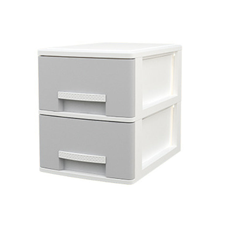 Lateral Plastic Filing Cabinet Contemporary Filing Cabinet with Drawers for Home Office