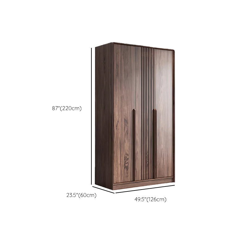 Hinged Modern Wardrobe Armoire Wooden Wardrobe Cabinet with Drawer