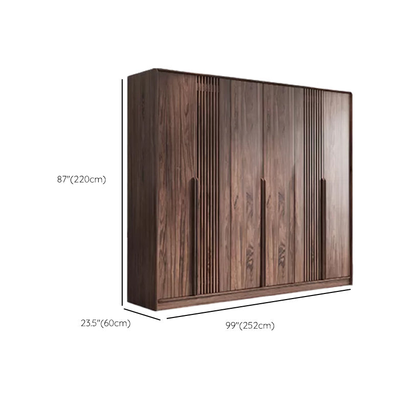 Hinged Modern Wardrobe Armoire Wooden Wardrobe Cabinet with Drawer
