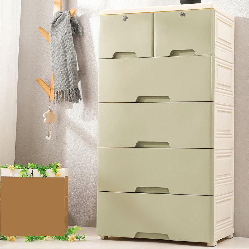Bedroom Drawers Wardrobe Cabinet Modern Plastic Storage Cabinet