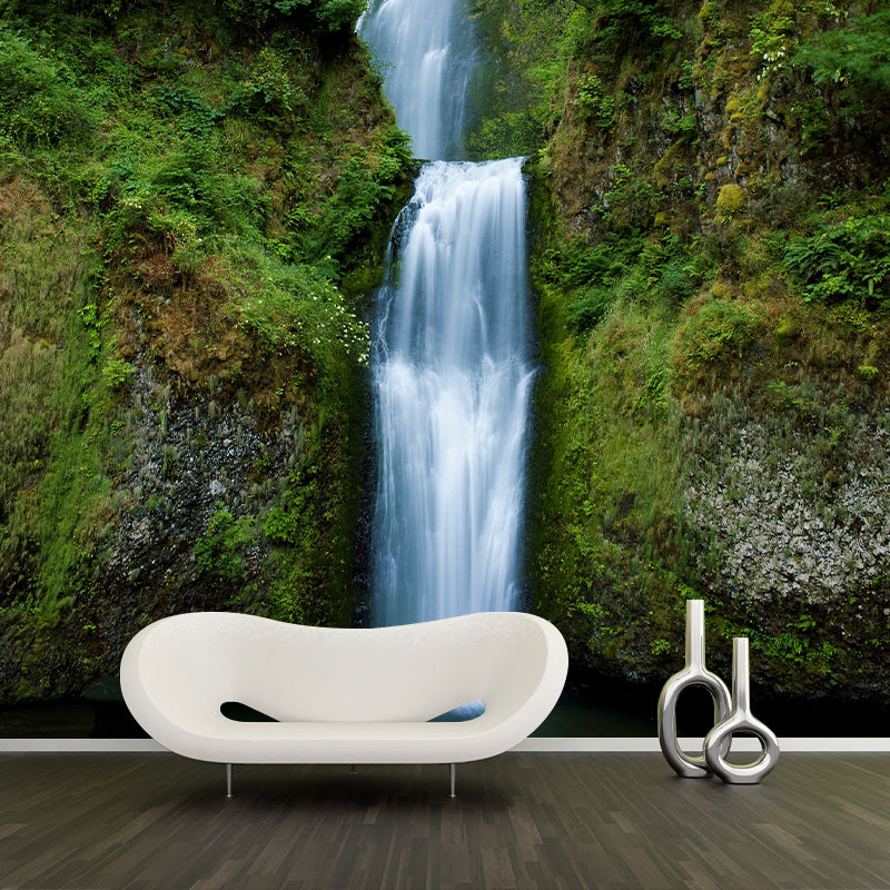 Landscapes Pattern Mildew Wall Mural Horizontalt for Living Room