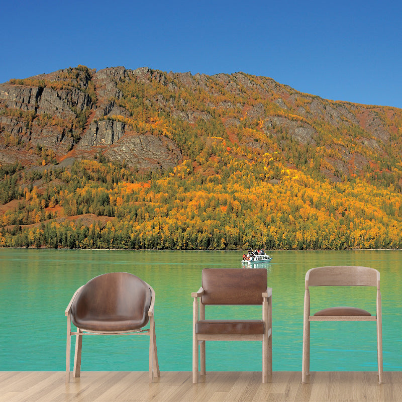 Landscapes Photography Mildew Wall Mural Horizontalt for Living Room