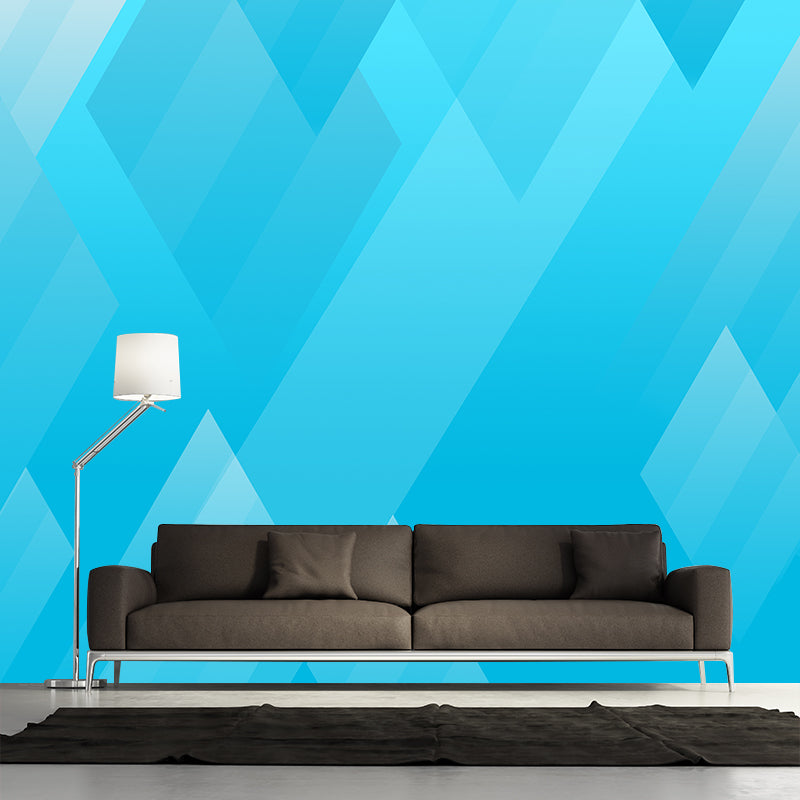 Illustration Environment Friendly Mural Wallpaper Geometric Pattern Living Room Wall Mural
