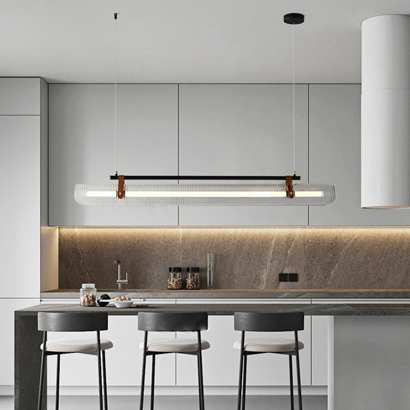 Contemporary Acrylic LED Hanging Pendant Lights for Dining Room