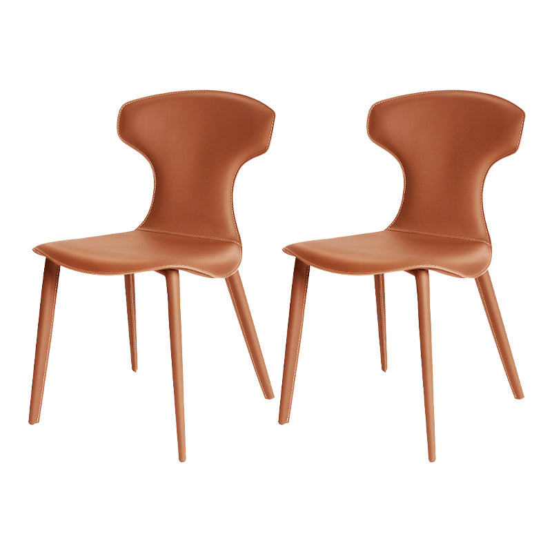 Contemporary Faux Leather Dining and Accent Chairs for Kitchen