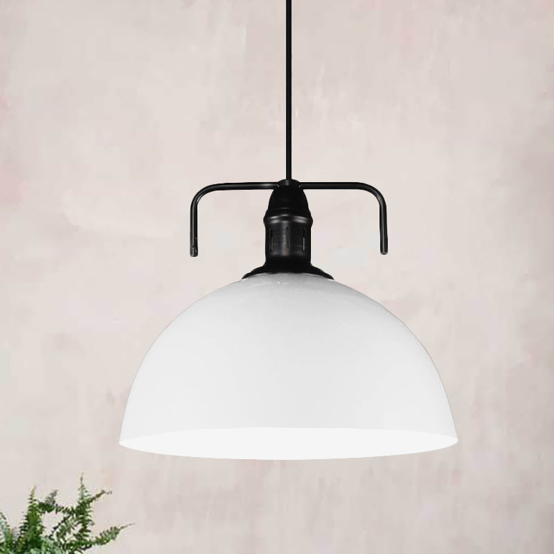 12 "/14"/16 "largo 1 luce in metallo leggero luce vintage blu/verde a sospensione del soffitto con cavo