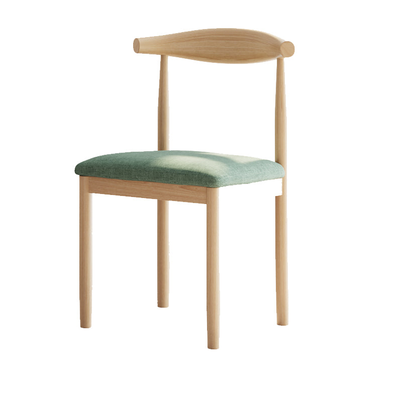 Contemporary Home Dining Chair Open Back Upholstered Dining Chair
